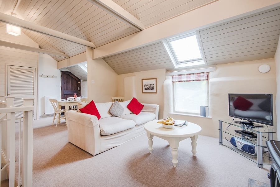 Dunlin Holiday Cottage Bude Cornwall open plan living