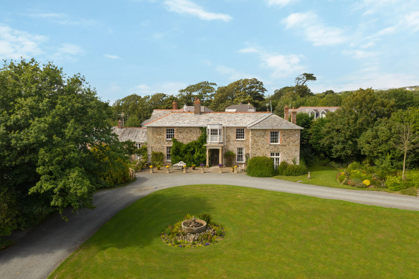 Broomhill Manor Exterior Holiday Cottages for rent Bude Cornwall