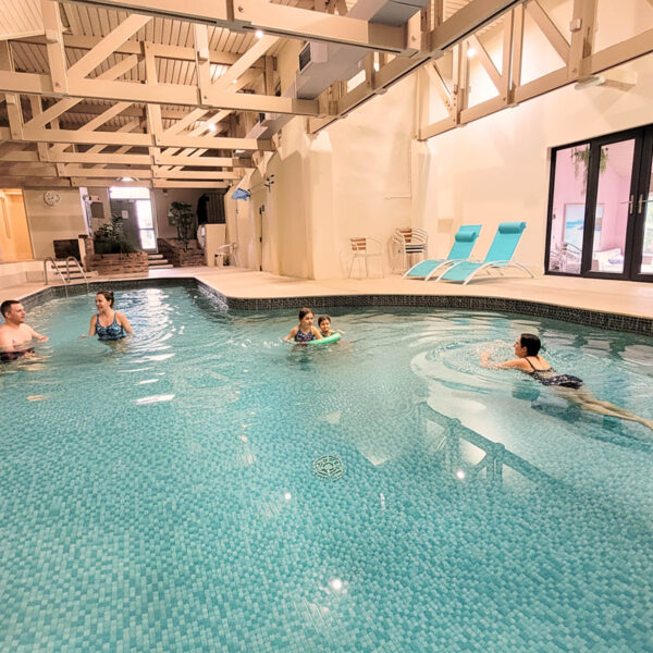 Indoor Swimming Pool at Broomhill Manor Holiday Cottages Bude Cornwall 2