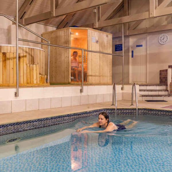 Indoor Swimming Pool at Broomhill Manor Holiday Cottages Bude Cornwall