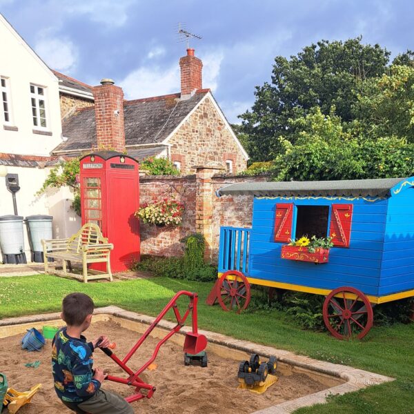 Sandpit At Broomhill Manor Holiday Cottages Bude Cornwall