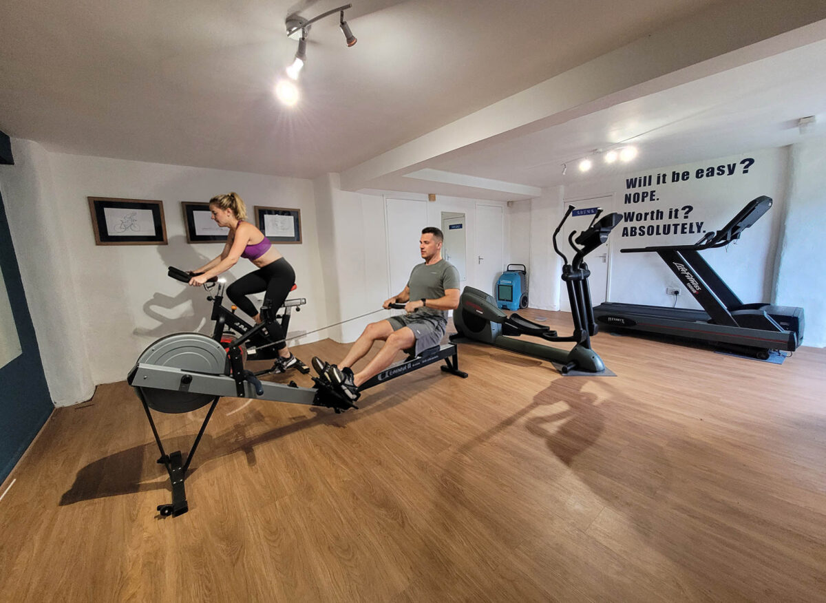 The Gym at Broomhill Manor Holiday Cottages Bude Cornwall 2