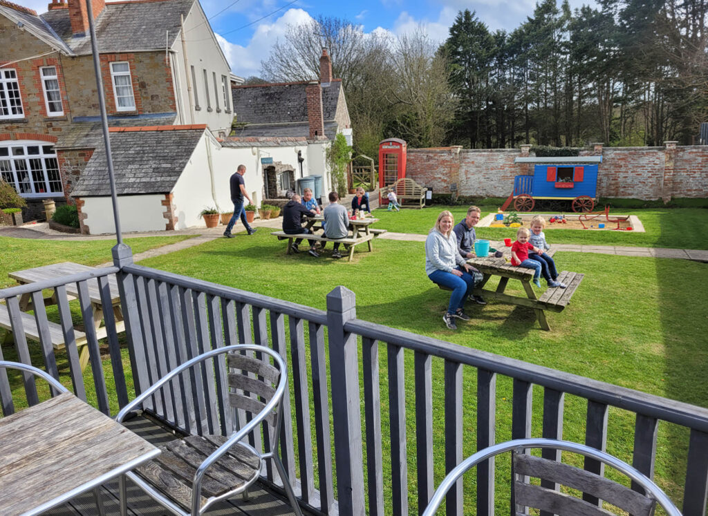 Spring Breaks at Broomhill Manor in Bude - Village Green at Broomhill Manor Holiday Cottages Bude Cornwall 2